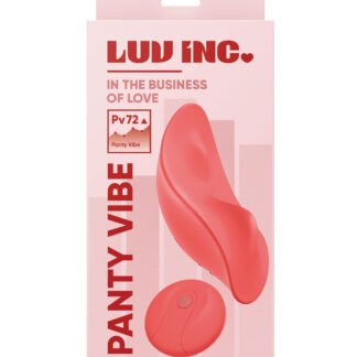 Luv Inc. Panty Vibe - Coral