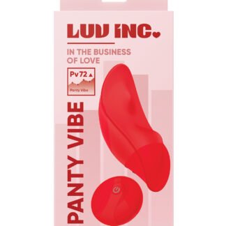 Luv Inc. Panty Vibe - Red